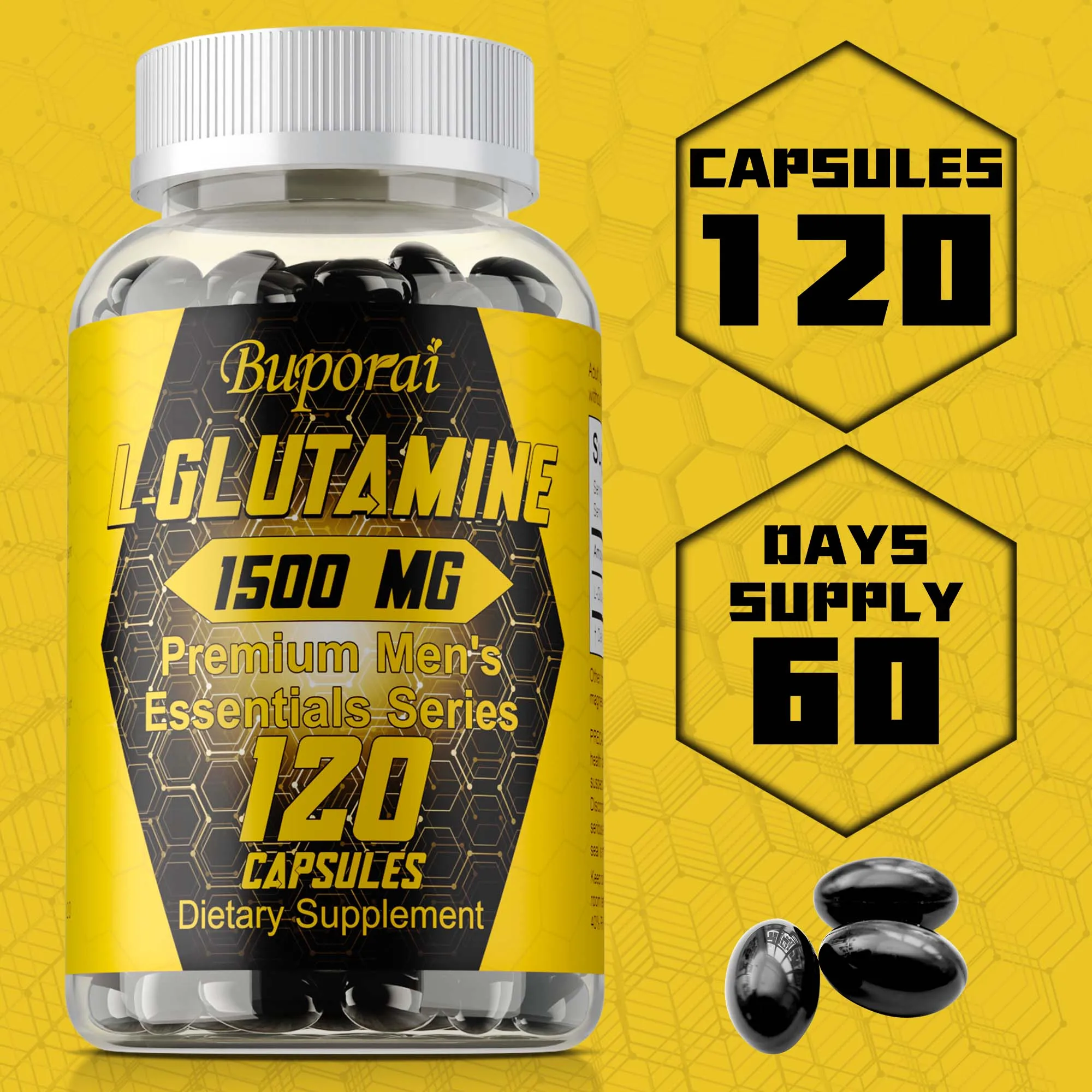 

БАД L-глютамин - для роста и восстановления мышц, улучшения пищеварения и здоровья кишечника, повышения функции мозга, укрепления иммунитета.