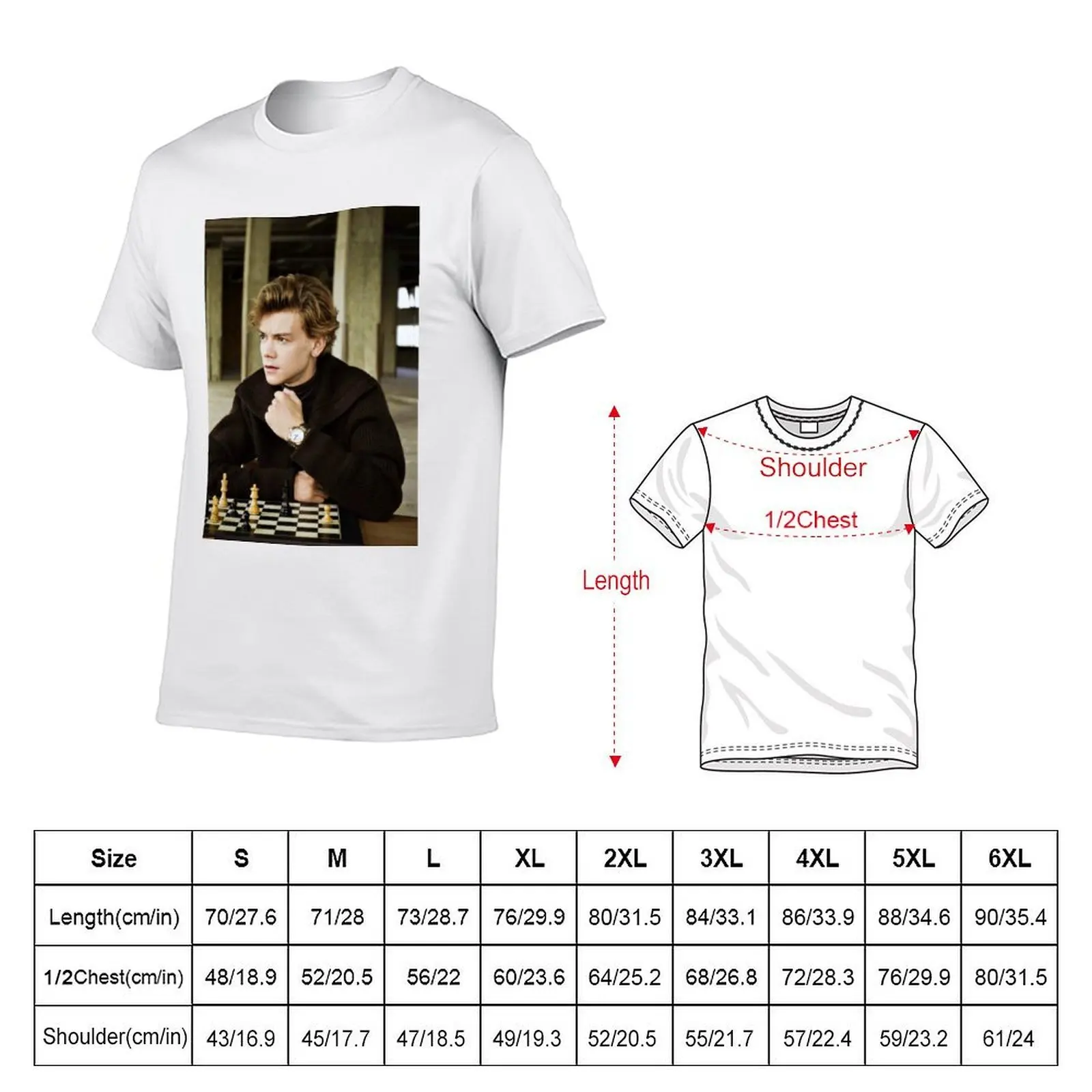 Brodie playing chess T-Shirt cute clothes cheap stuff men t shirt