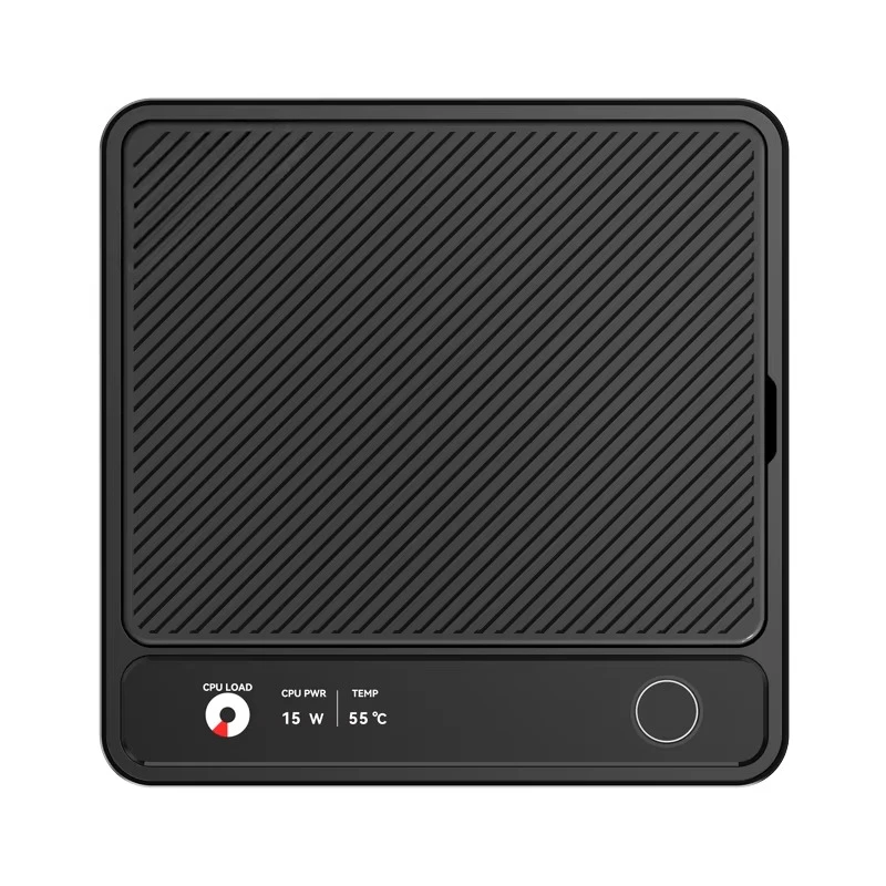 Support ZKS700 Mini PC AI Ultra 7 155H Mini Computer DDR5 SO-DIMM Slots*2, Up To 96GB Windows11 Desktop PC