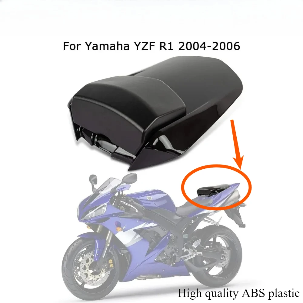 

Крышка-обтекатель заднего пассажирского сиденья мотоцикла (хвостовая секция) для Yamaha YZF R1 1000 2004 2005 2006, ABS