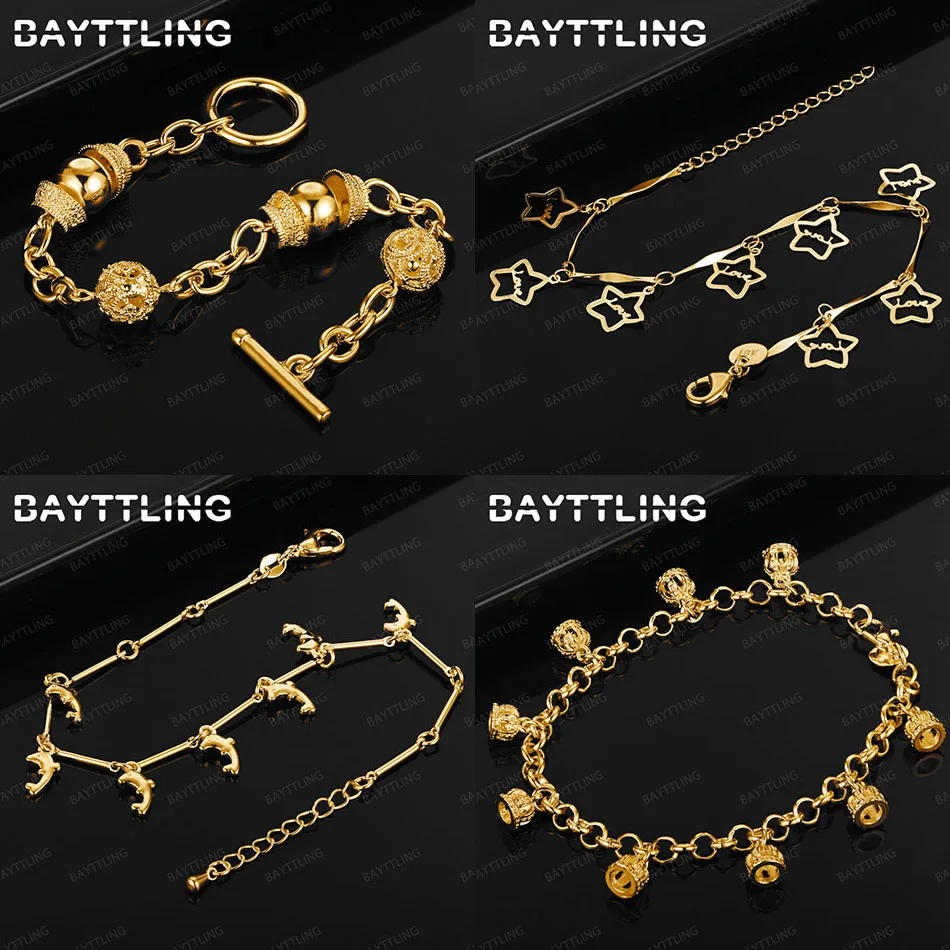 

Charm 925 Sterling Silver 18K Gold Cute Dolphin Bell Bracelet Fashion Women's Wedding Gift Jewelry Accessories