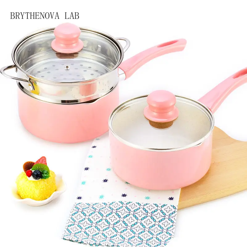Milk Pot Non-stick Pot Soup Baby Food Supplement Pot Instant Milk Noodles Baby Mini Induction Cooker Non Stick Pan