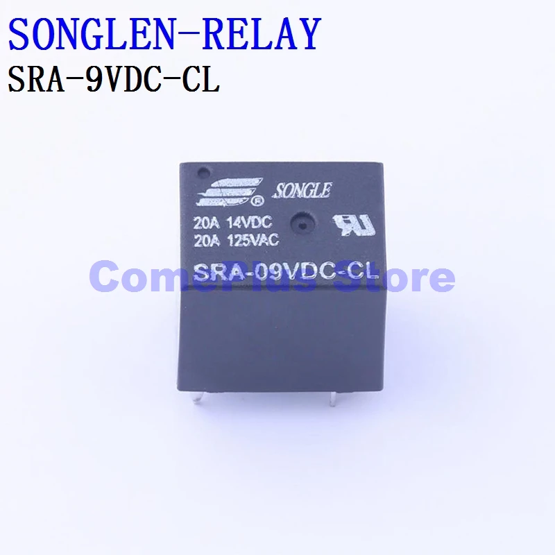 5PCS SRA-05VDC-CL SRA-09VDC-CL SRA-12VDC-CL SRA-24VDC-CL SONGLEN RELAY Power Relays