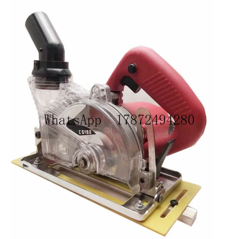 آلة قطع الحجر والخشب والخالية من الغبار، آلة الرخام، بلاط الحجر، النجارة، منشار كهربائي، شطب متعدد الوظائف 45 درجة #1