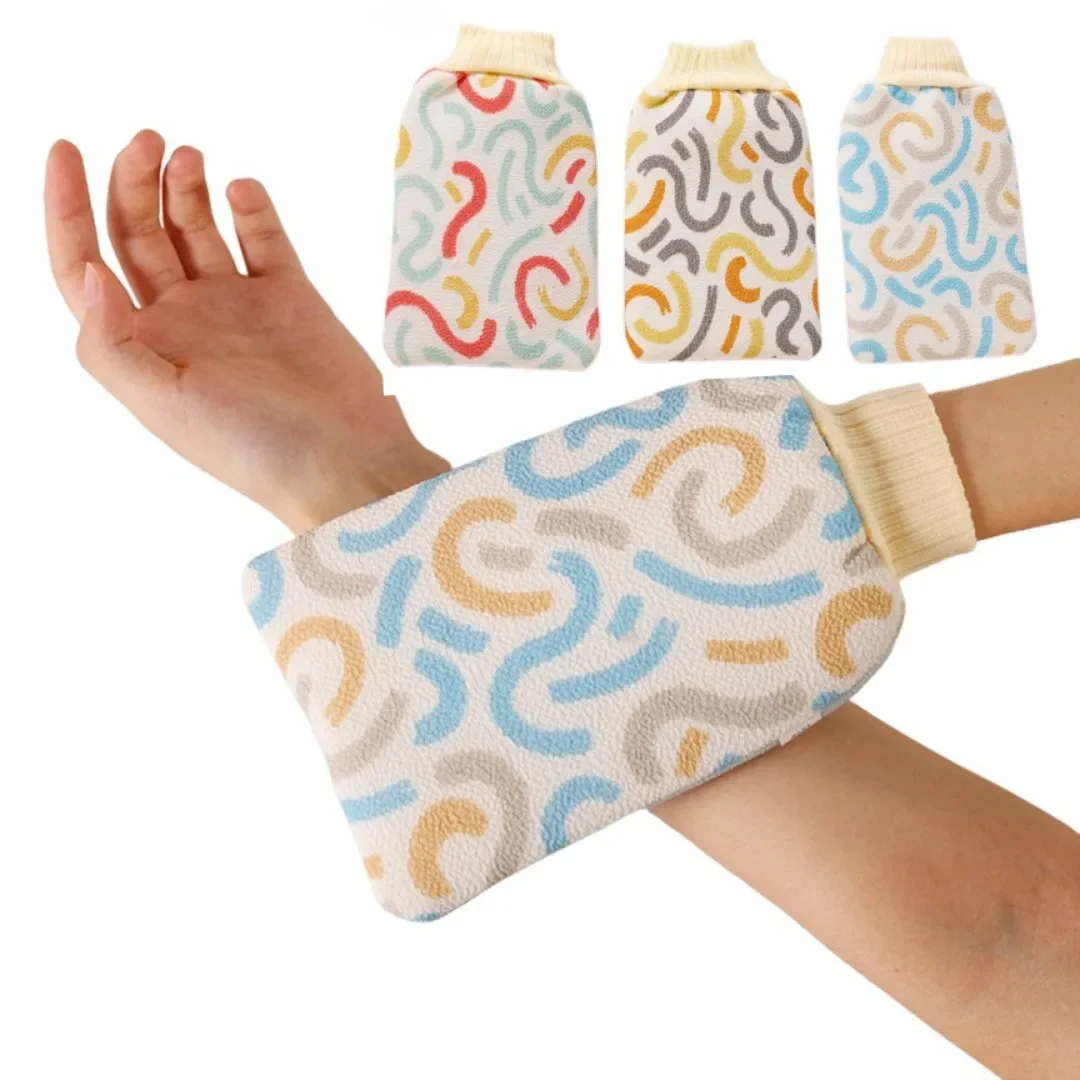 

Bath for Peeling SPA Exfoliating Shower Brush Body Cleaning Scrub Mitt Rub Dead Skin Bath Gloves Shower Towel Foam Massager HOT