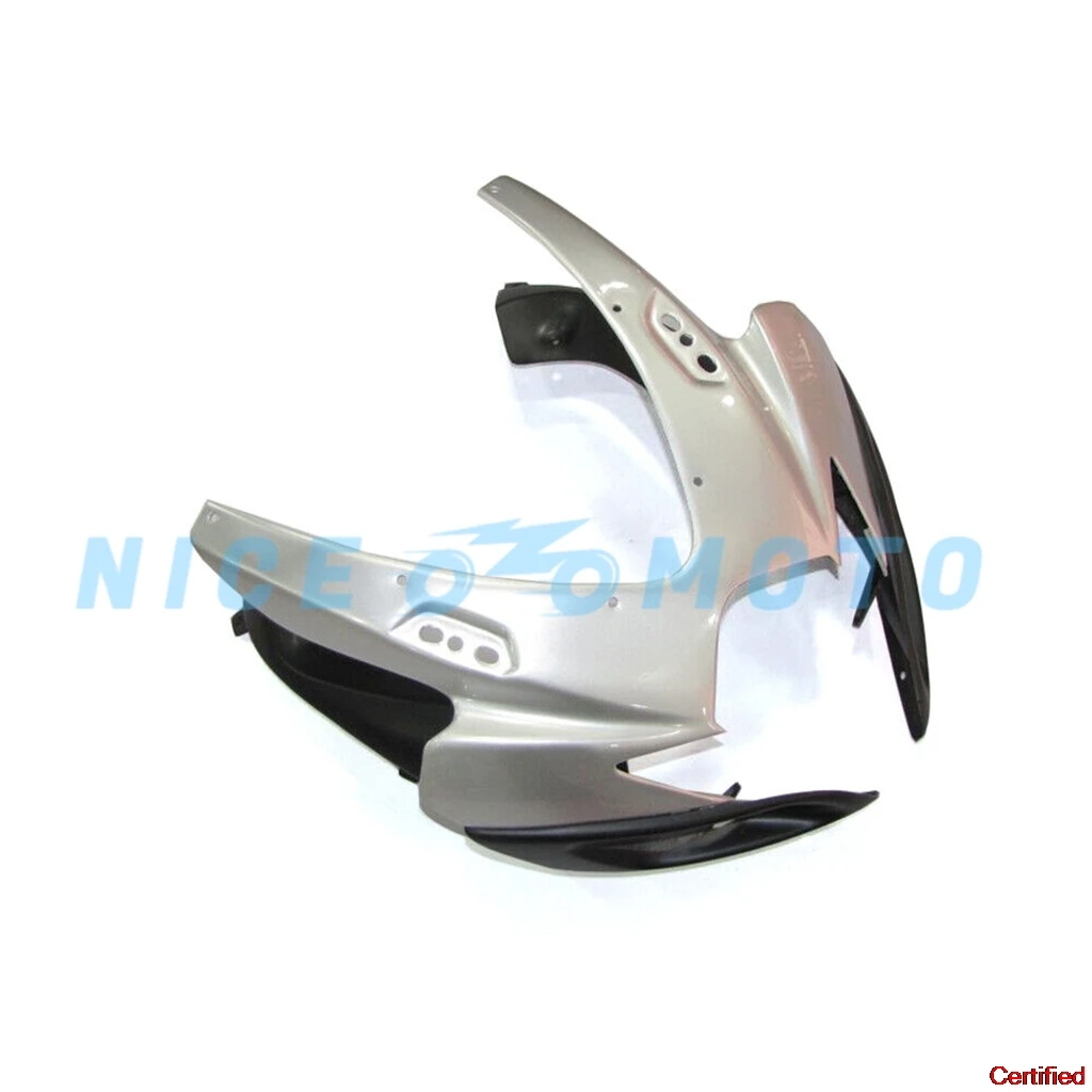 Plastic Shell Motorcycle Fairing Kits Fit For GSXR600 750 2006 2007 GSXR 600 06 07 K6 GSX-R600 Silvery with White Set