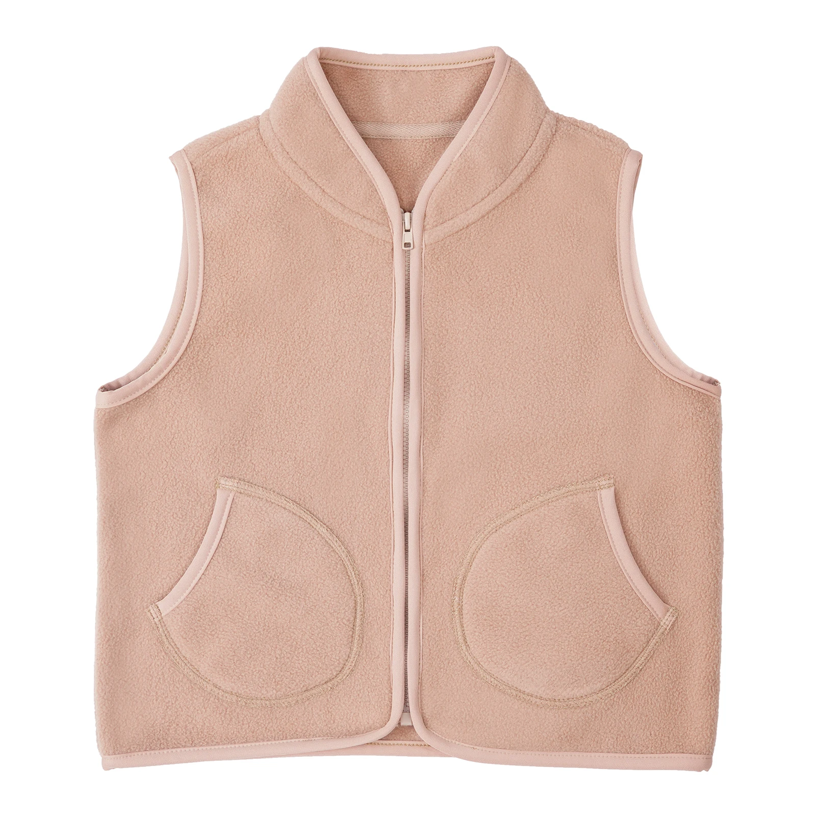 Polar Fleece Sleeveless Pullover Vest Baby Boys Or Grils Sweaters Knitted Vest Kids Toddler Spring Autumn violence Outerwear