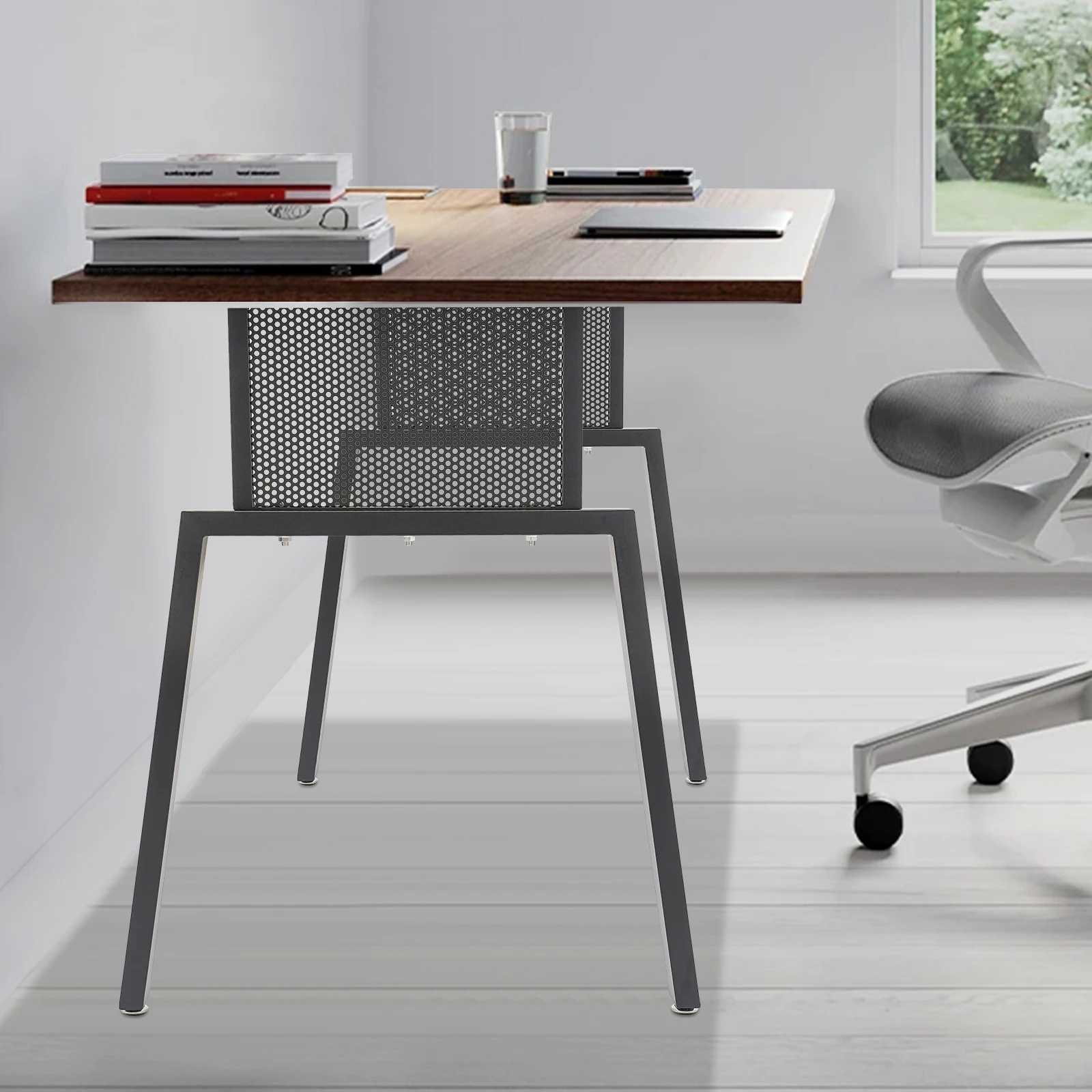 

28-дюймовые металлические ножки для стола, 2 шт., антикоррозийные, для самостоятельной сборки, для кофейных/обеденных/письменных столов