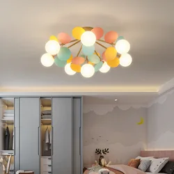 Plafonnier au Design Nordique Moderne, Luminaire Décoratif d'Nik, Idéal pour une Chambre d'Enfant