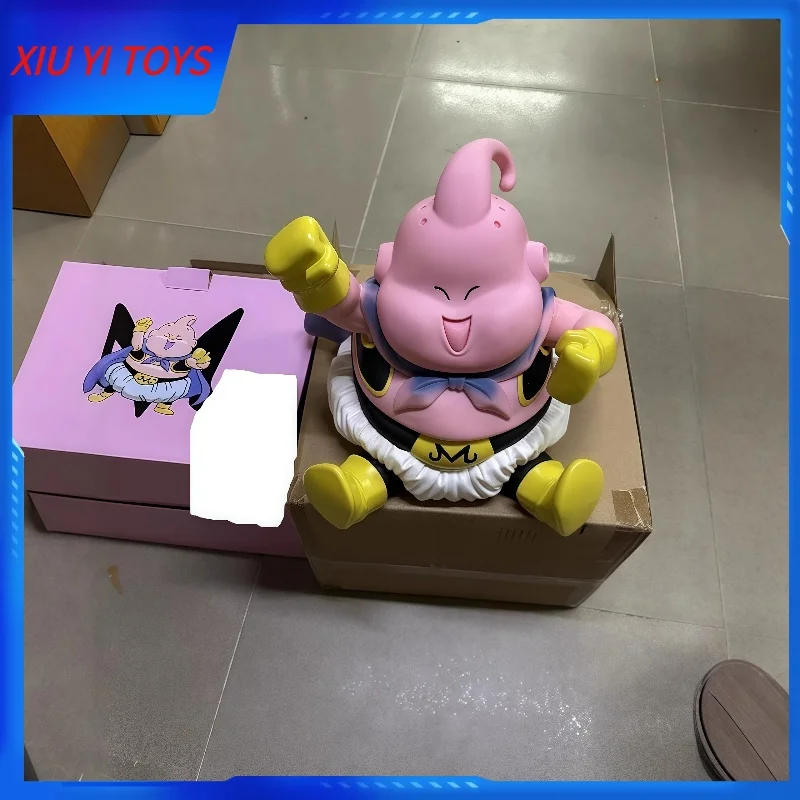 ฟิกเกอร์อนิเมะดราก้อนบอลใหม่ ขนาด 25 ซม. มาจินบู ของตกแต่งโต๊ะทำงาน โมเดลพีวีซี น่ารัก ของขวัญวันเกิดสำหรับเด็ก