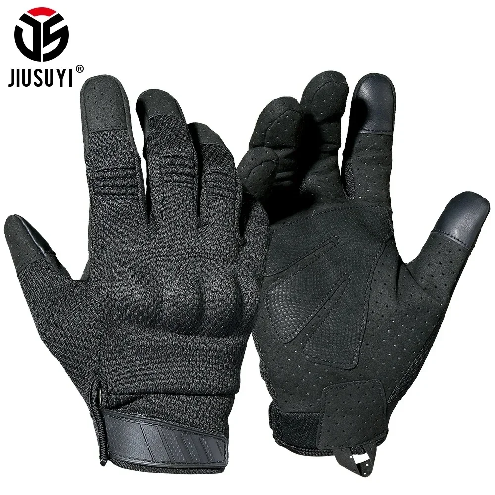 Tactical Touchscreen Cycling Full Finger Gloves Paintball Shooting Airsoft Lightweight Breathable Protection Hard Shell Gear