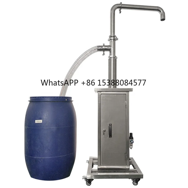 

Peanut Butter Oil Feeder Tomato Sauce Transferring Pump Suction Machine for Honey Condensed Milk