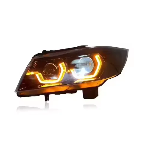 BMW 3 Series E90 Headlight 2005-2012 Headlamp Projector Lens 330i 320i LED Front Light Drl Automotive Accessories