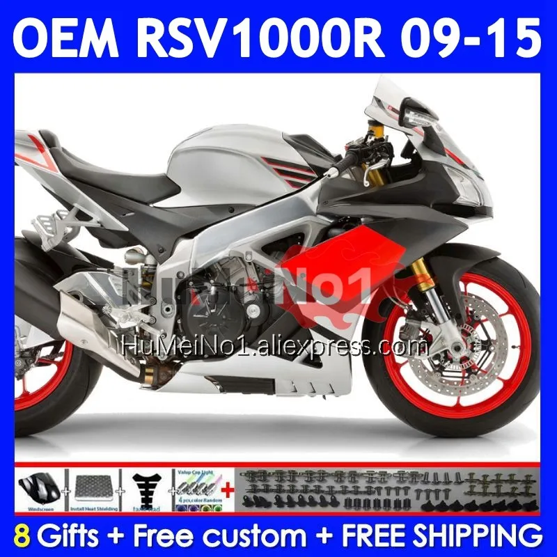 Injection For Aprilia RSV 1000 R 1000R RSV1000RR 315No.9 RSV1000 09 Gloss Color 11 12 13 15 2009 2010 2012 2013 2015 Fairings