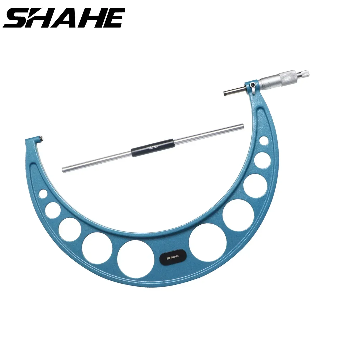 SHAHE 250-275mm Outside Micrometer Accurate Carbide Ratchet Handle Precision Machinist Tool with Carbide Tip