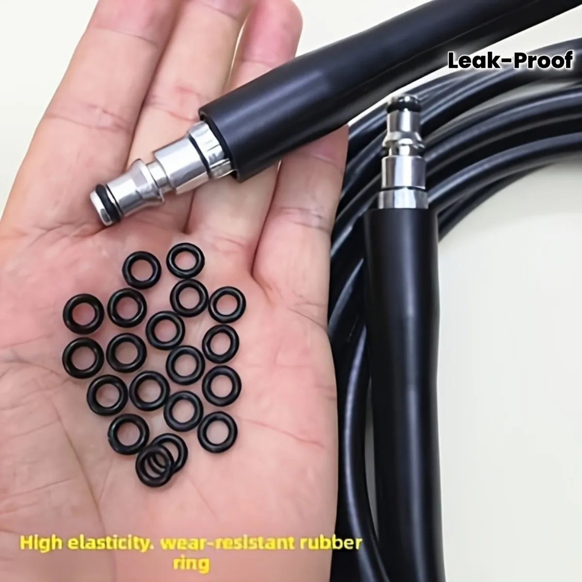 High pressure water gun sealing ring, leak proof O-ring, suitable for quick connection of car washing machines