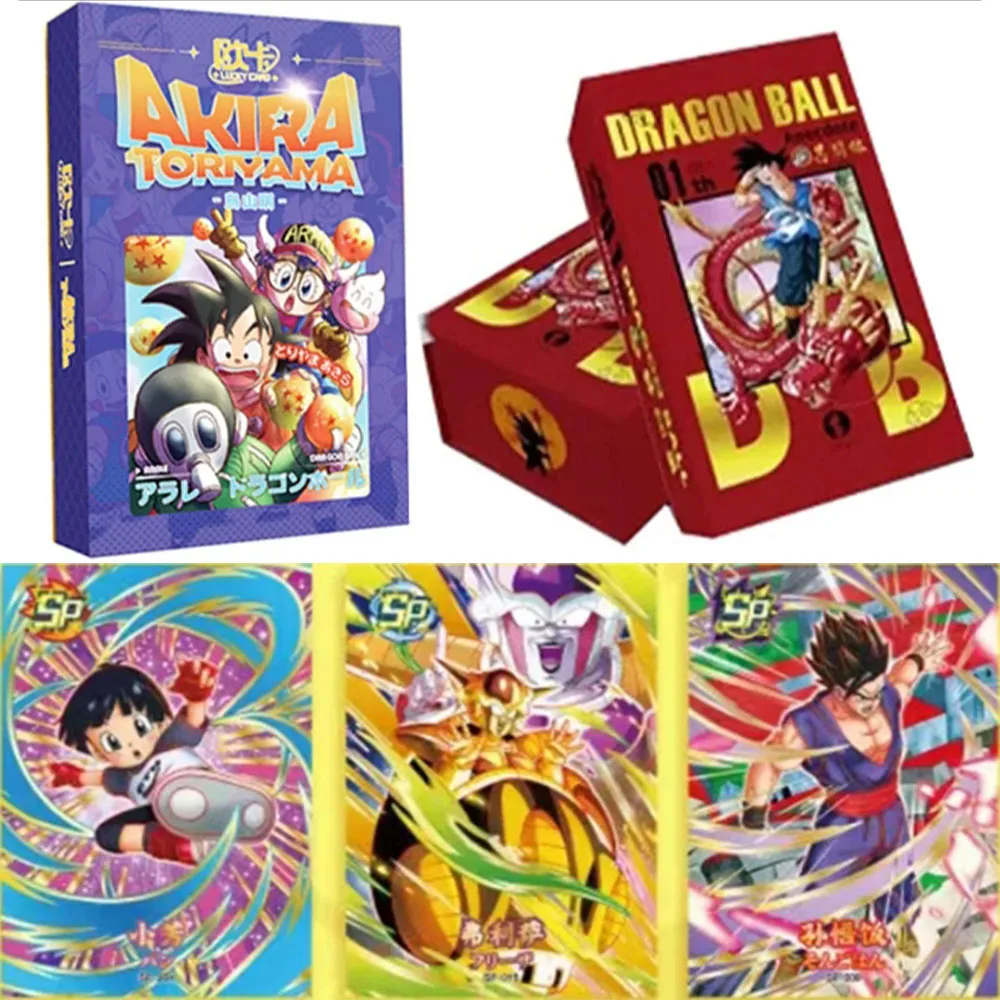 Dragon Ball Cartão de Coleção Menino, Super Lutador, Akira Toriyama, Edição Memorial, Gravado Bronzeamento Artesanato, Presente Brinquedo