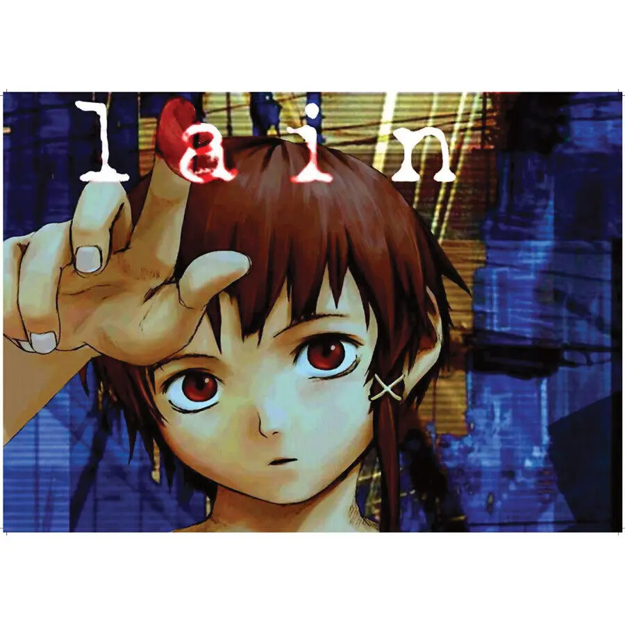 Serial Experiments Lain Anime Print Art Canvas Poster For Living Room Decor Home Wall Picture