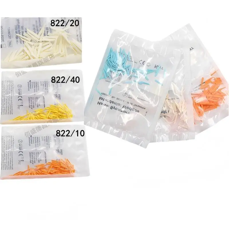 Dental Sycamore Wood Interdental Wedges Assorted Matrix Band Adaptation Tools For Restorative Clinic Dentistry Operation Box