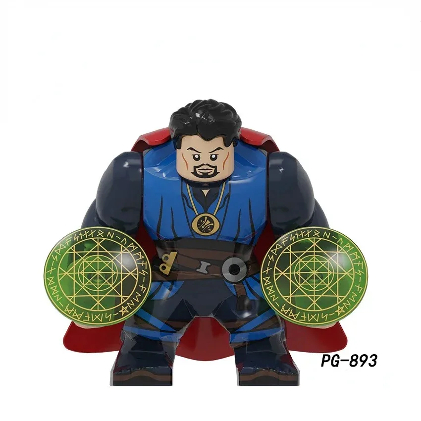 Marvel Superheld Actionfigur Baustein Iron Man Hulk Mini Figur Spielzeugsammlung für Kinder Geburtstagsgeschenk Kinder Geschenk