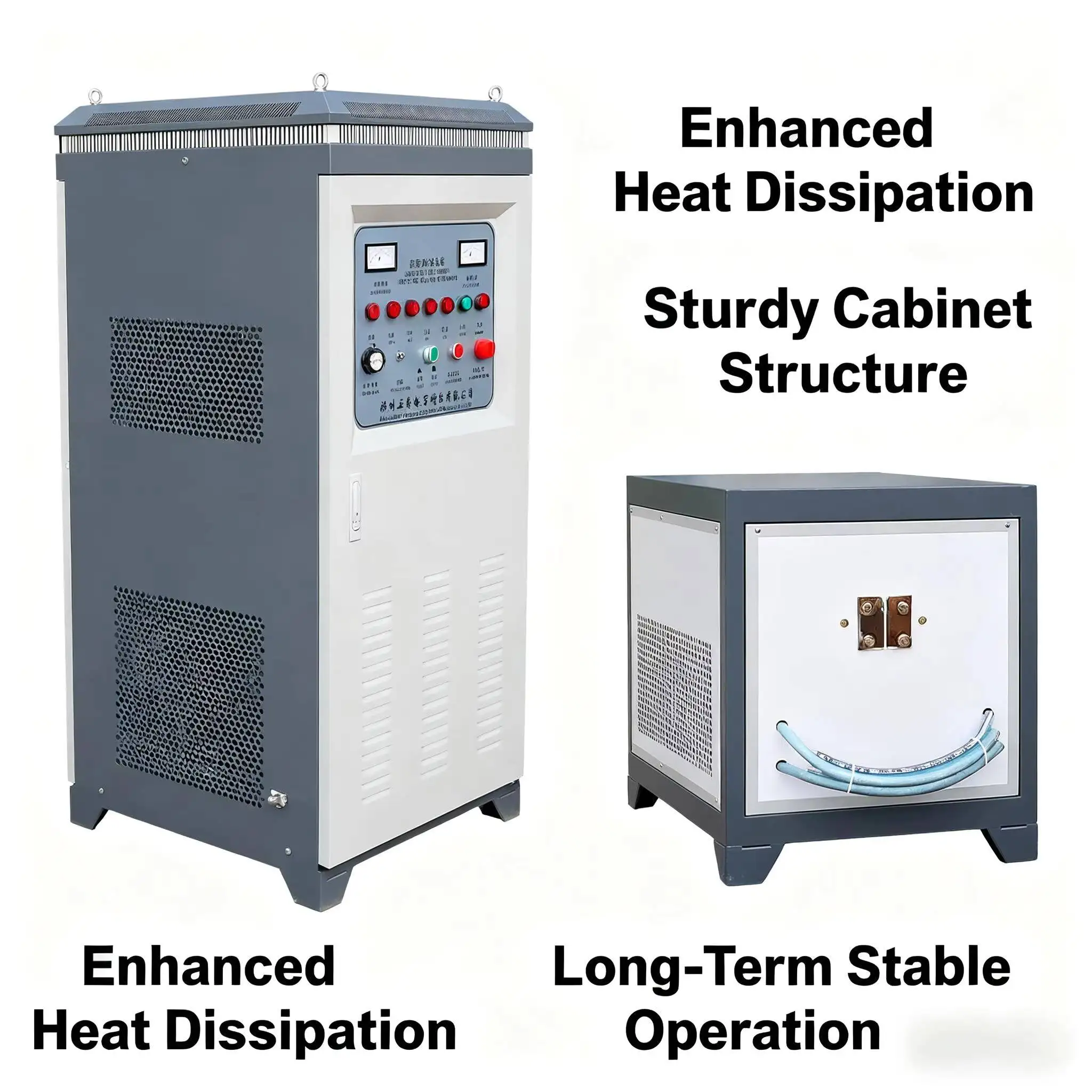 120KW Inductive Power Supply Induction Melting Furnace - Industrial Metal Forging Machinery Equipment