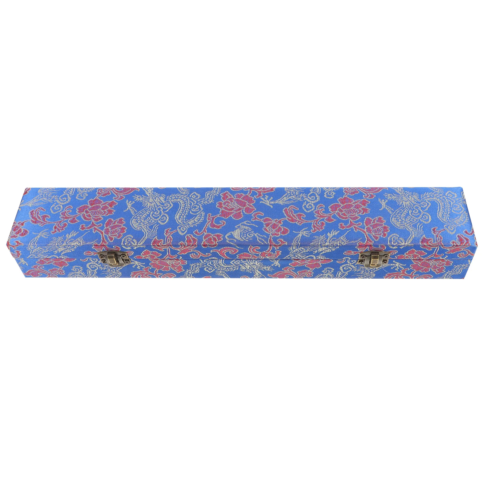 

Gift Packaging Box Handheld Fan Storage Case Foldable Containers Wrapping Boxes Embroidered Holder Decorative