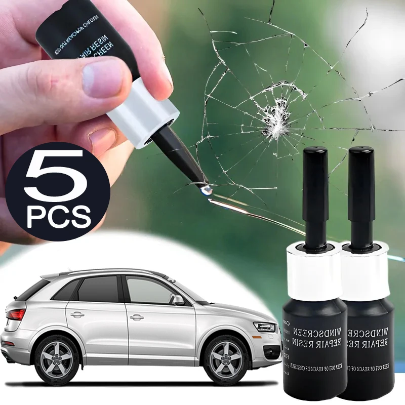 Car Windshield Glass Cracked Repair Agent Window Glass Scratch Nano Repairing Set Crack Restore Traceless Curing Glue Tools