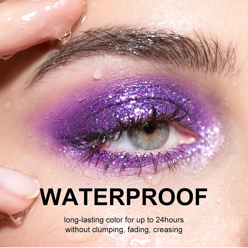 로즈 스모키 파우더, STARRY SPARKING EYESHADOW, 글로시 벨벳 텍스처, 롱래스팅 메이크업, 워터프루프, 번짐 방지.