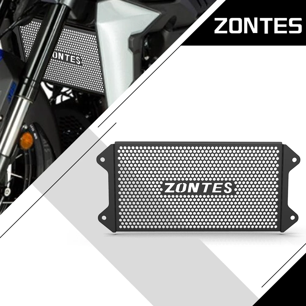 

Motorcycle Accessories Radiator Grille Guard Cover Protective For Zontes ZT350 ZT-350 GK ZT-350-GK ZT350-GK 2021 2022 2023 2024