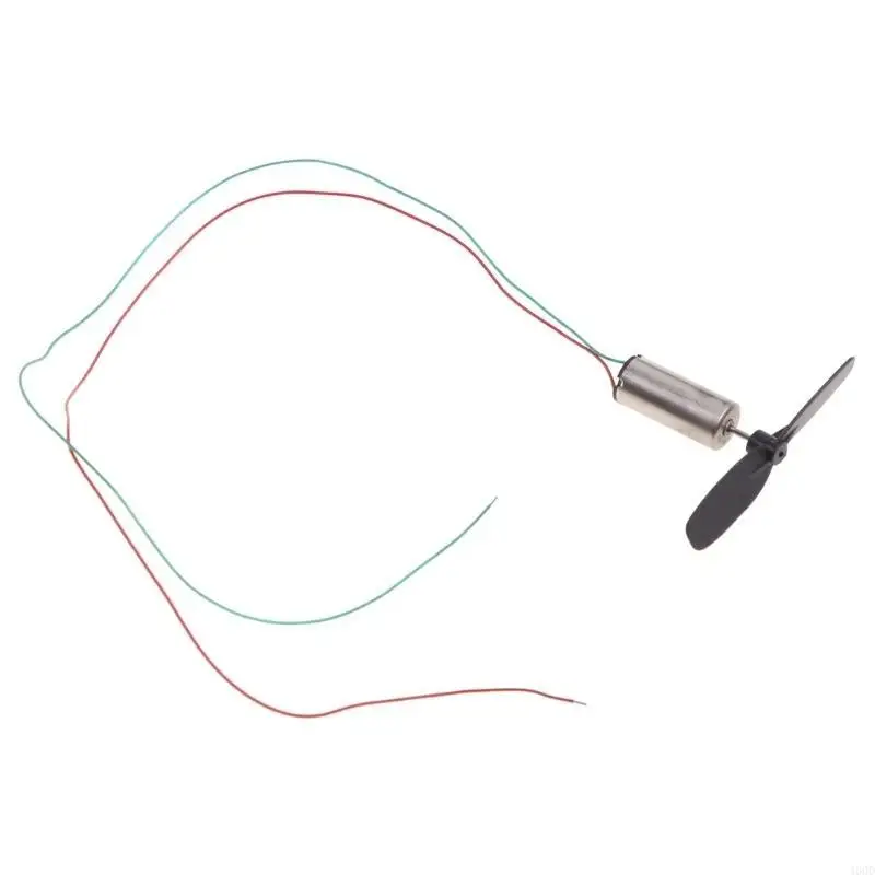 400D 1 Set 3.7V 48000RPM Coreless Motor + Propeller For RC Aircraft Helicopter Toy