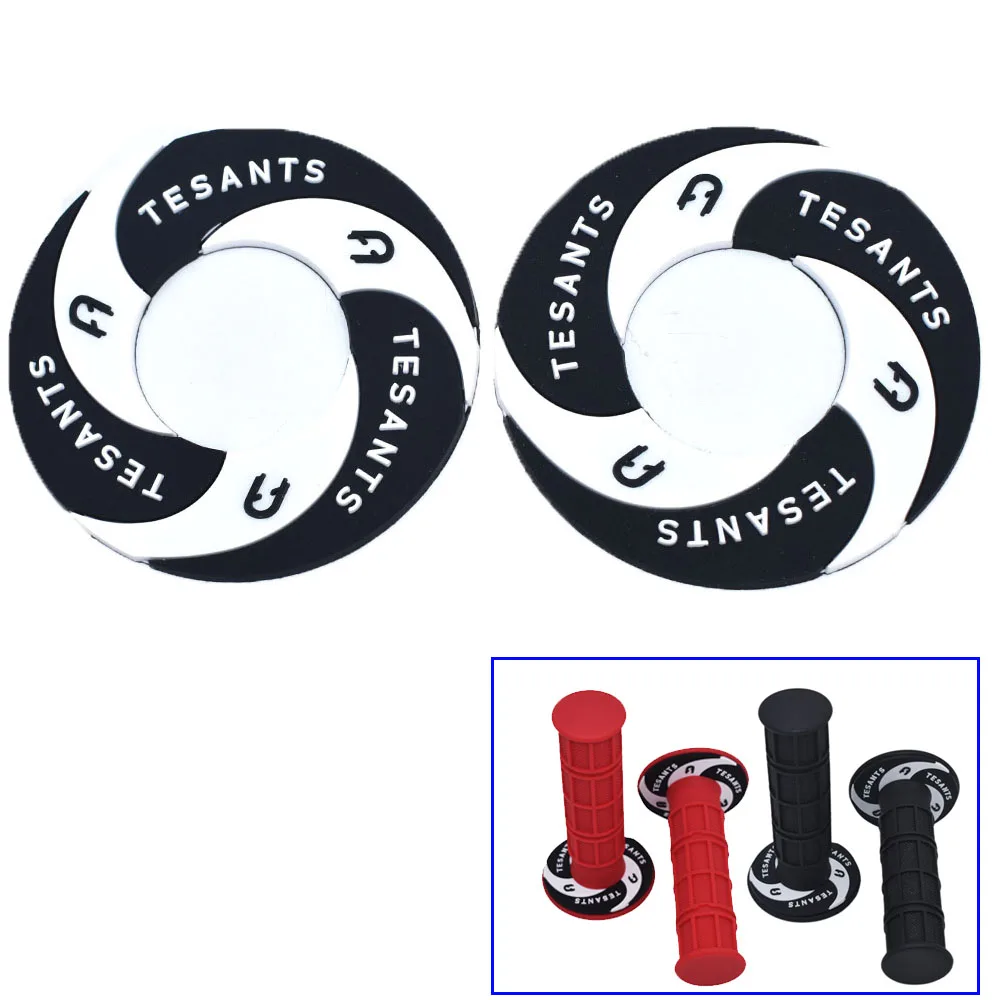 Handle Grips Rubber Donuts for Dirt Pit Bike MX ATV Motorcycle Handlebar Grip Quad Bicycle PPR Pit Pro Racing