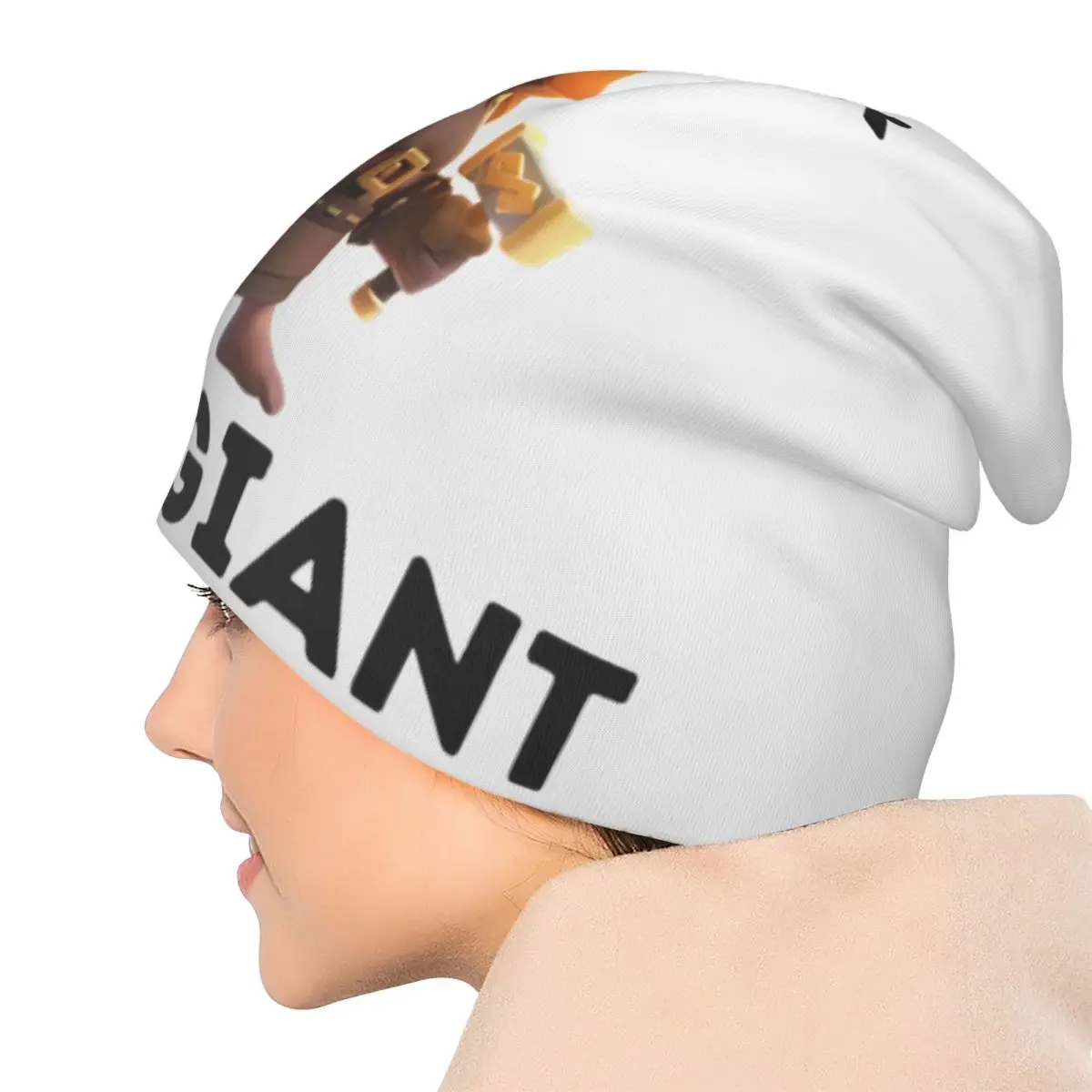 أنا الكراك رون العملاق قبعة الصدام Royaleds لعبة موضة الخريف الشتاء Skullies قبعة صغيرة الربيع الدافئة متعددة الوظائف بونيه قبعة #5