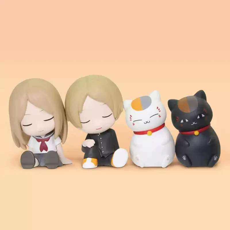 オリジナル夏目友人帳アニメ周辺グッズ ニャンコ先生 ガチャ ガシャポン アニメアクションモデルフィギュアコレクション