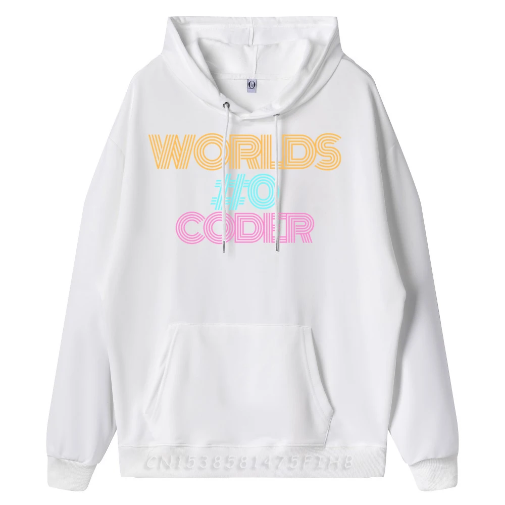 Nummer 0 Coder The World Is Best Programmierer Computer 3D-gedruckter Pullover Hoodies Unisex Herren Polyesterpullover England-Stil