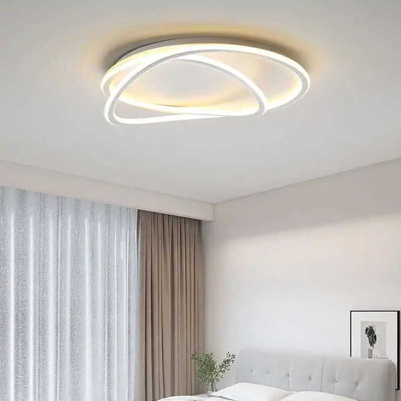 Modern LED Creative Chandelier Living Room Dining Room Bedroom Study Balcony Ceiling Light Home Decoration Indoor Lighting Fixtu