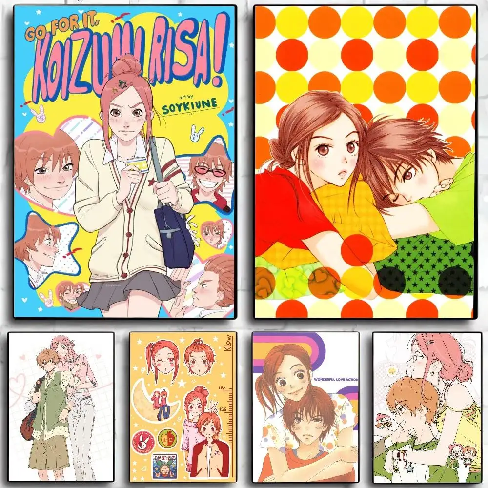 Póster complejo encantador de Anime, arte de pared, decoración del hogar, decoración de habitación, pintura Digital, arte de cocina para restaurante y sala de estar