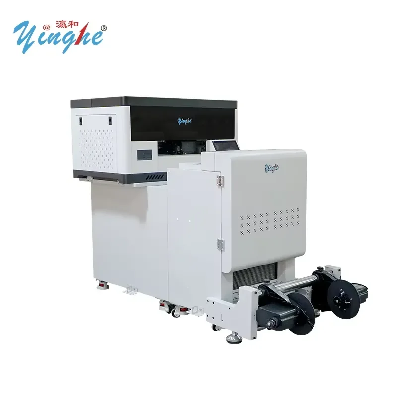 New Yinghe T-shirt Dtf Printer Direct Film XP600 Mini A1 13 Inches Full Set Shaker Dryer DTP DTp1 Year Warranty