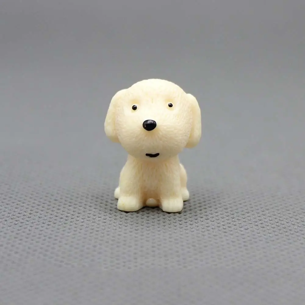 Realistic Mini Resin Dogs Cute Animals Home Decor Puppy Miniature Figurines Cartoon DIY Decoration Dog Ornaments