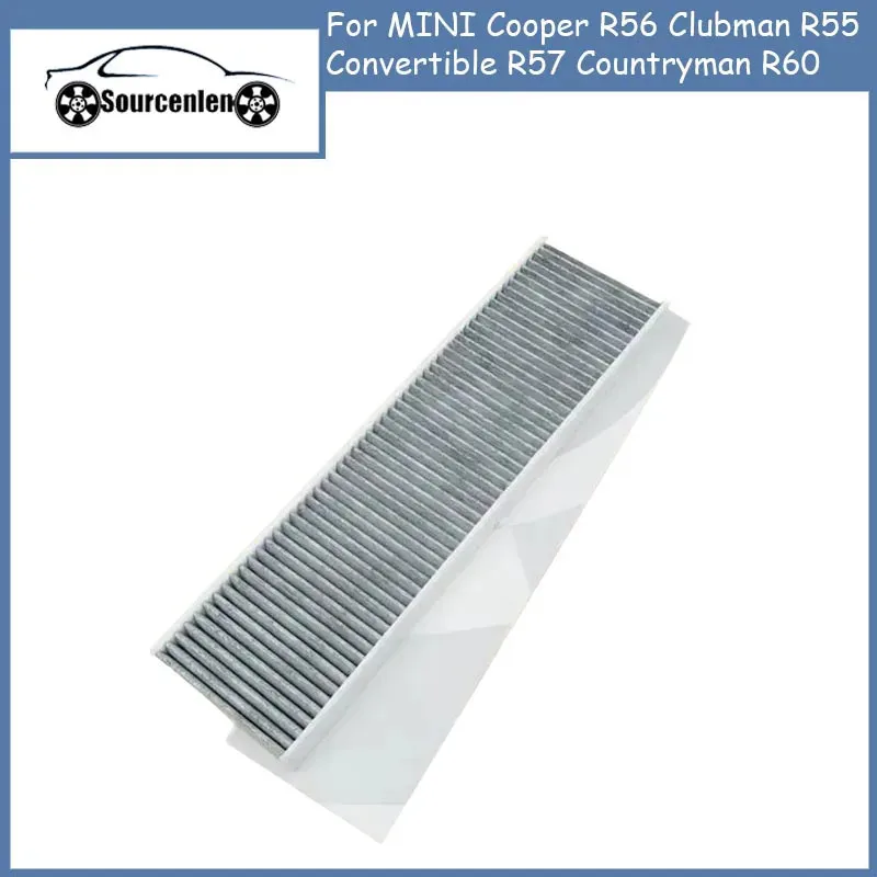 64319127516 64319-127516 64113422665 Air Conditioner Filter for MINI Cooper R56 Clubman R55 Convertible R57 Countryman R60