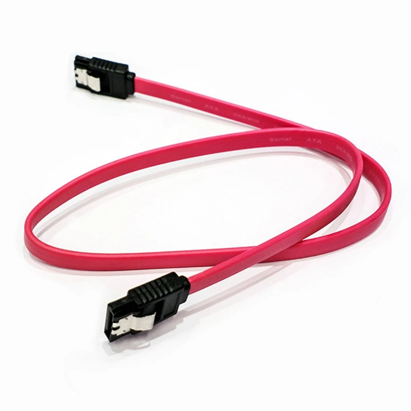 SLQZT 10 pezzi connettore dritto SATA 3.0 III cavo dati ad alta velocità da 6,0 Gbps con chiusura a scatto Q99 DJA99