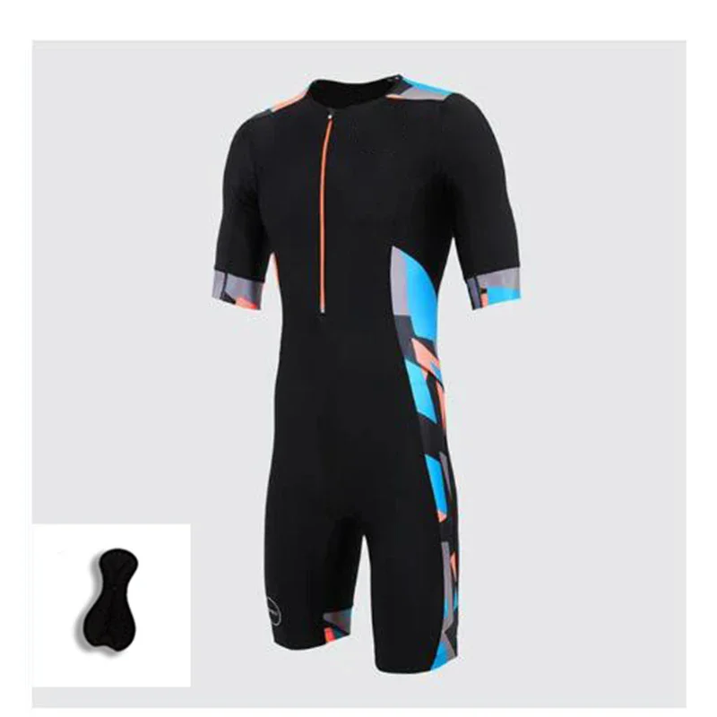 China Manufacture Running Cycling Clothing Jumpsuit, professional cycling Triathlon Jumpsuit, Men's Triathlon Bike Sport Clothes view 5