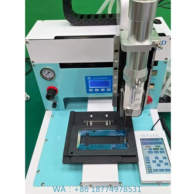 Glass/ Frame Glue Dispensing Refurbish Repair  Glue Auto Dispenser Machine for Phone X -15/16 Pro Max Back