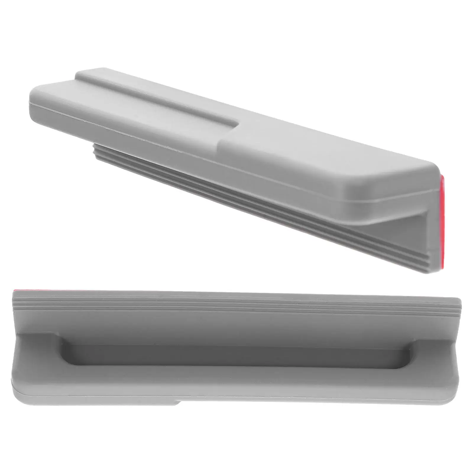 2Pcs Black Foot Pull Trash Cabinet Handle Touchless Hands-Free Opener for Kitchen Garbage Drawer Foot Opener for Trash Cabinet