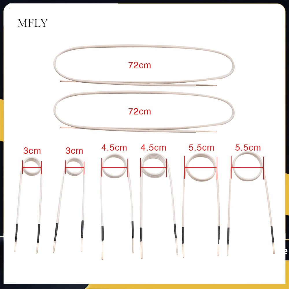 سخان مغناطيسي صغير لتقوم بها بنفسك ملفات الحث التعريفي لفائف Ductor المغناطيسي جهاز تسخين حثي عدة عديمة اللهب الحرارة اكسسوارات 8/10 قطعة