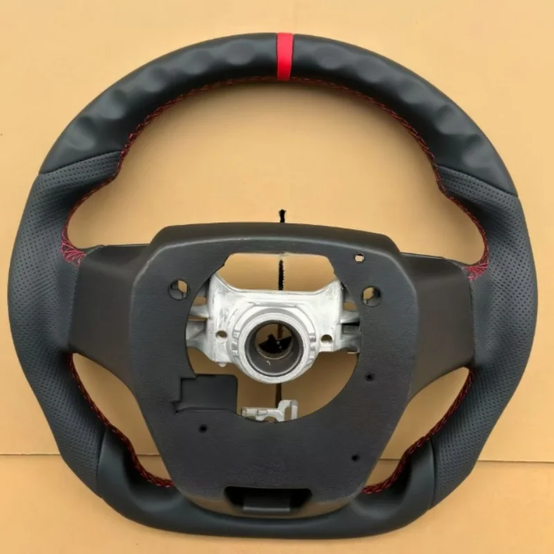 Leather Steering Wheel For Toyota Crown Land Cruiser 200 300 Hilux Fortuner Camry Land FJ Cruiser Gr Corolla Hiace Supra Mk5 view 6