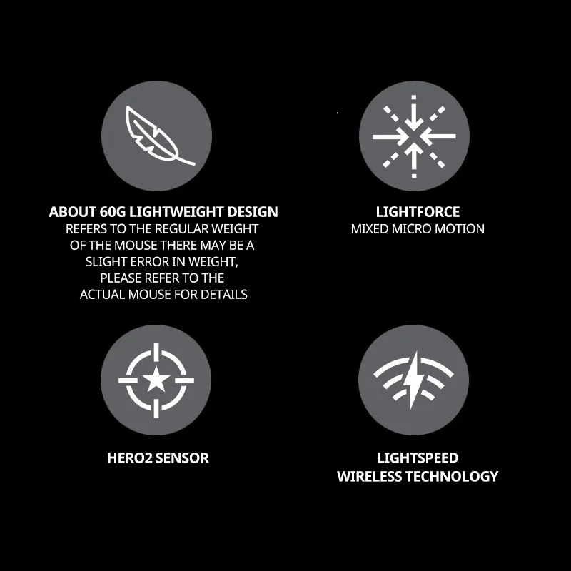 Logitech G PRO X SUPERLIGHT 2 SE Wireless Gaming Mouse, 60g Ultra-Light, HERO 2 44000 DPI Sensor, LIGHTSPEED Wireless,