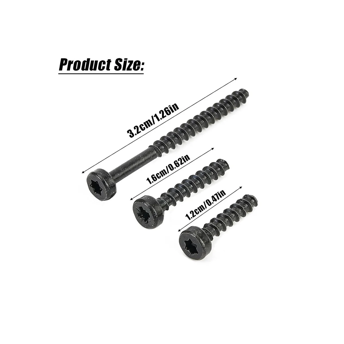 18Pcs Screw Set for Dyson V6 V7 V8 V10 V11 Vacuum Cleaner, Universal Phillips Screws + T8 Screw + T8 Long Screw