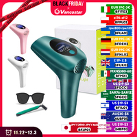 Vancostar Laser Epilator IPL Hair Removal for Ladies Professional Permanent 900000 Flash Painless Electric Trimmer Free Shipping