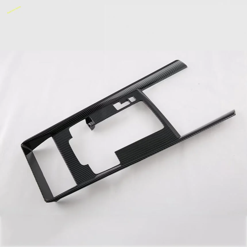 

Transmission Stalls Shifter Gear Panel Decoration Frame Cover Trim For Mazda CX-50 2022 - 2024 Carbon Fiber Look Car Accessories