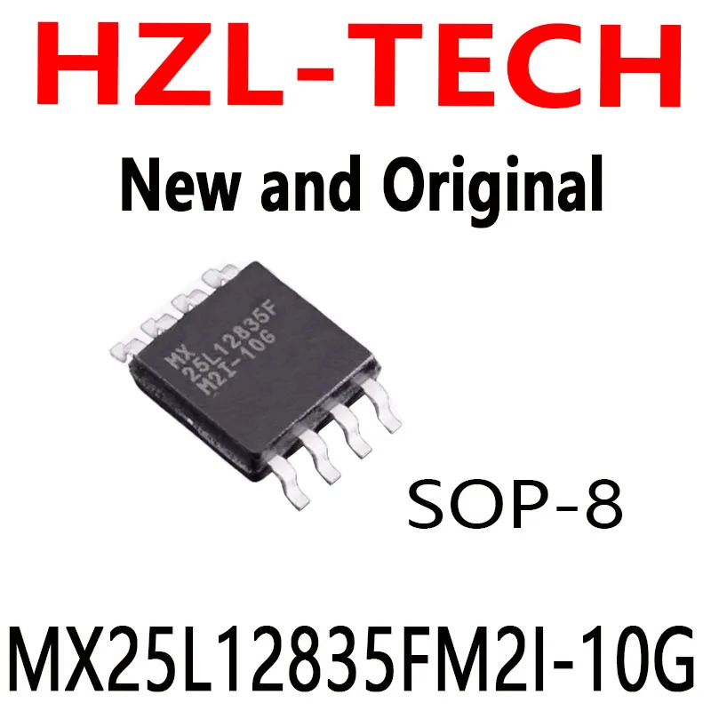 

10 шт. новые и оригинальные 25L12835FM2I-10G 25L12835F SOP-8 MX25L12835FM2I-10G
